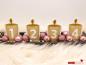 Preview: 4 ITH-Stickdateien LED-Teelicht-Cover Adventskranz-Kerzen im Set für 10 x 10 cm Stickrahmen